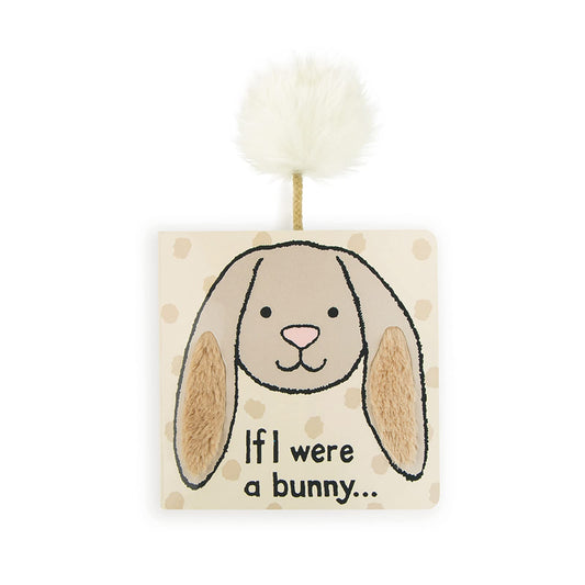Jellycat If I were a Bunny: A Baby Touch and Feel Board Book, Beige Bunny | Children's Book | Baby Gift - 3214