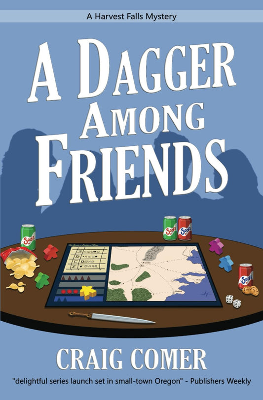 A Dagger Among Friends (Harvest Falls Mysteries) - 8610