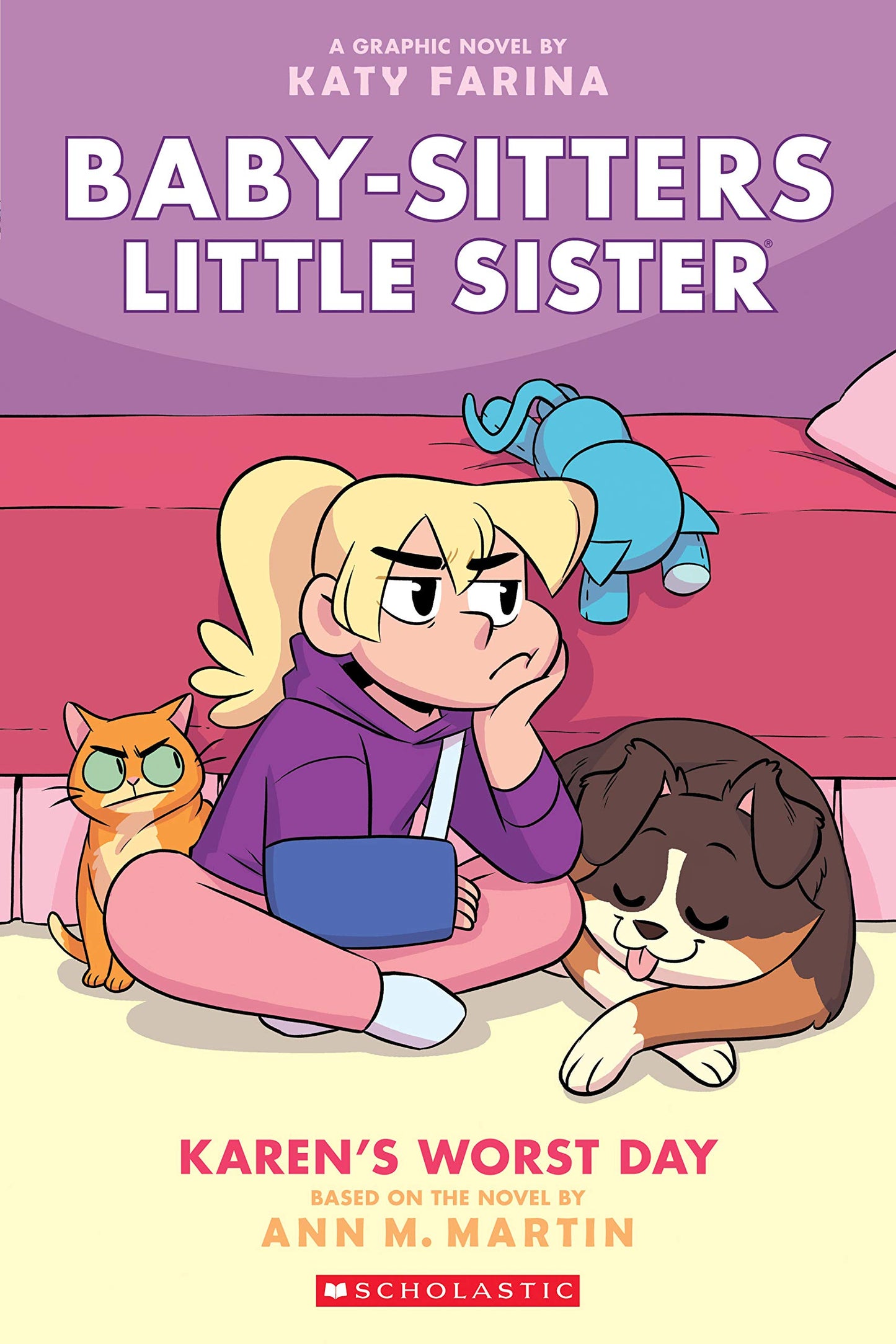 Karen's Worst Day: A Graphic Novel (Baby-Sitters Little Sister #3) (3) (Baby-Sitters Little Sister Graphix) - 9519