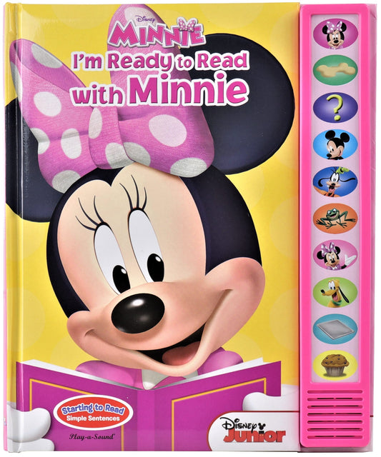 Disney Minnie Mouse - I'm Ready to Read with Minnie Sound Book - PI Kids - 2508