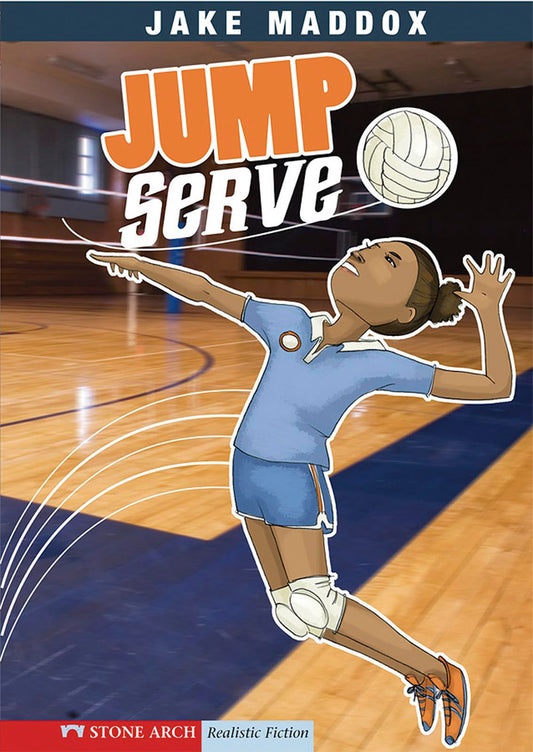 Jump Serve (Jake Maddox Girl Sports Stories) (Impact Books, A Jake Maddox Sports Story) - 4195