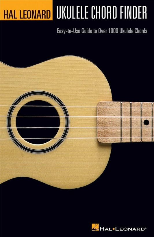 Hal Leonard Ukulele Chord Finder: Easy-to-Use Guide to Over 1,000 Ukulele Chords - 2156