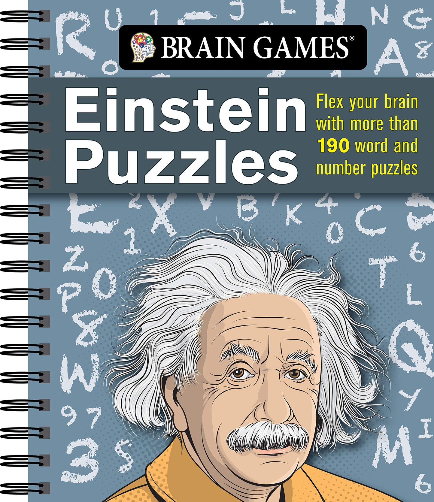 Brain Games - Einstein Puzzles: Flex Your Brain With More Than 190 Word and Number Puzzles - 6063