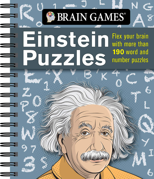 Brain Games - Einstein Puzzles: Flex Your Brain With More Than 190 Word and Number Puzzles - 7272