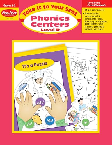 Take It to Your Seat Phonics Centers, Grades 2-3 - 7982