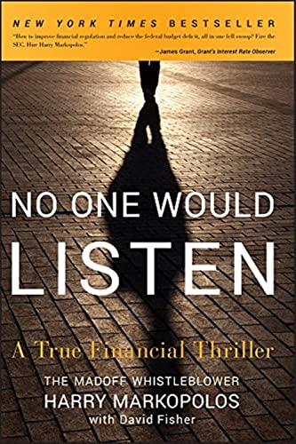 No One Would Listen: A True Financial Thriller - 6111