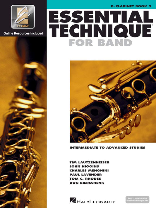 Essential Technique for Band with EEi - Intermediate to Advanced Studies: Bb Clarinet (Book/Online Media) - 6042