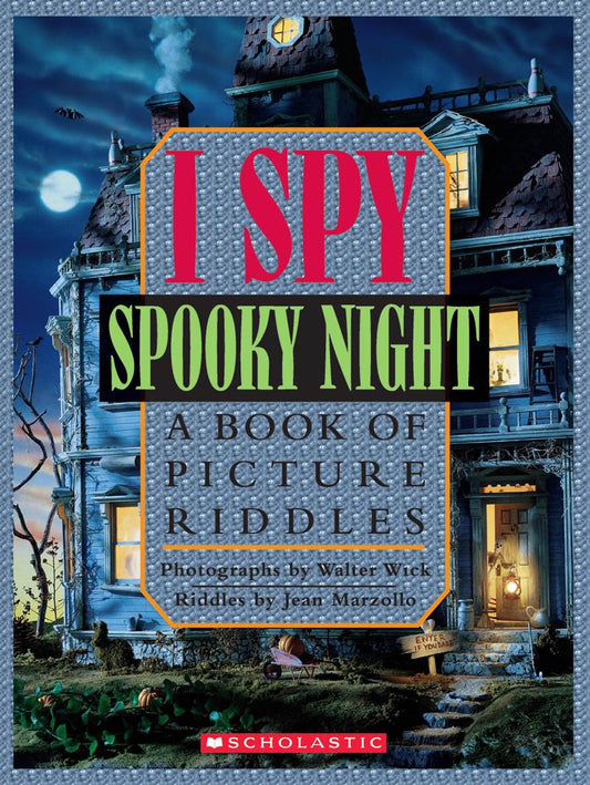 I Spy Spooky Night: A Book of Picture Riddles - 2261