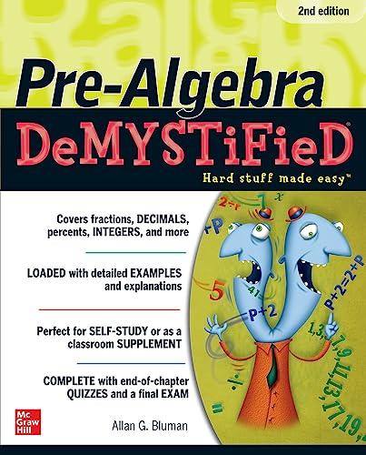Pre-Algebra DeMYSTiFieD, Second Edition - 5369