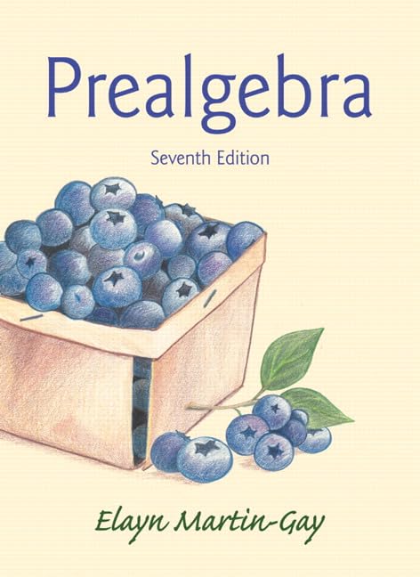 Prealgebra - 2924