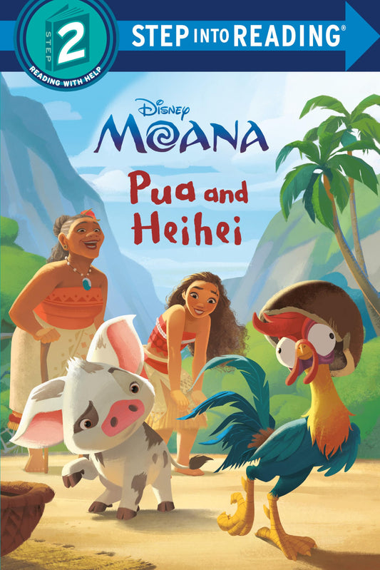 Pua and Heihei (Disney Moana) (Step into Reading) - 520