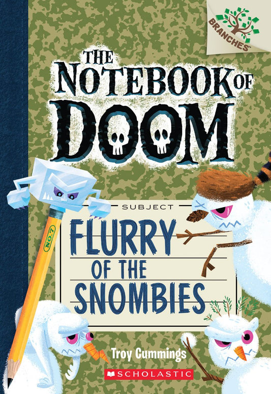 Flurry of the Snombies: A Branches Book (The Notebook of Doom #7) (7) - 9123