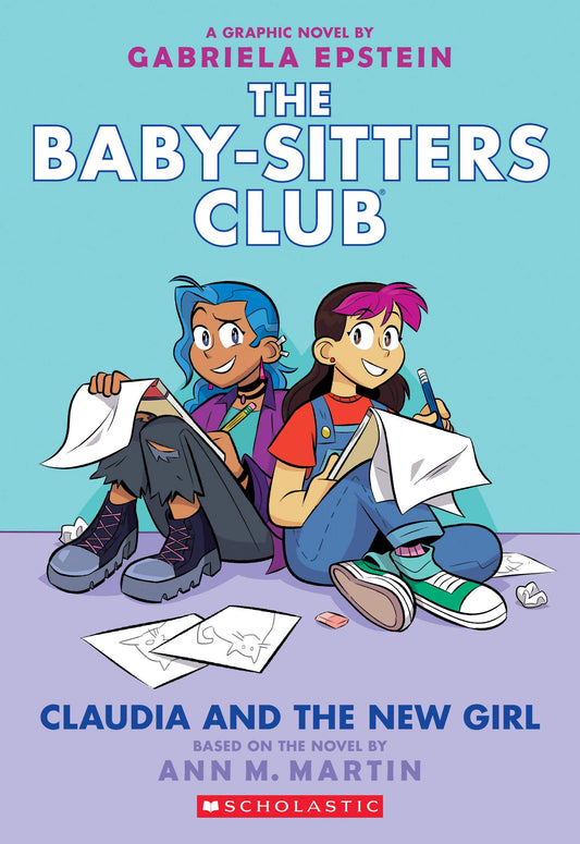 Claudia and the New Girl: A Graphic Novel (The Baby-Sitters Club #9) (9) (The Baby-Sitters Club Graphix) - 7548