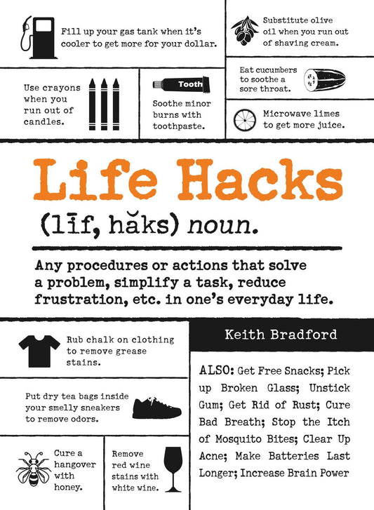 Life Hacks: Any Procedure or Action That Solves a Problem, Simplifies a Task, Reduces Frustration, Etc. in One's Everyday Life (Life Hacks Series) - 3048