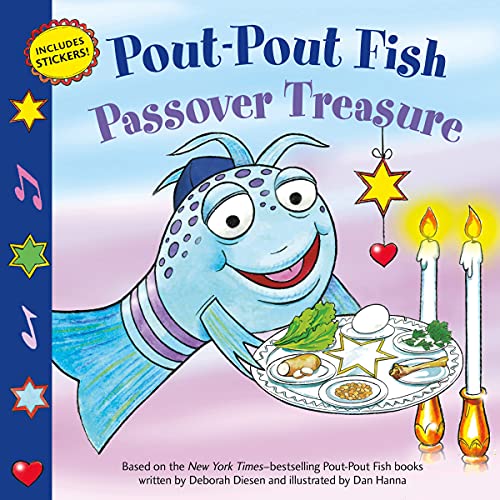 Pout-Pout Fish: Passover Treasure (A Pout-Pout Fish Paperback Adventure) - 3989