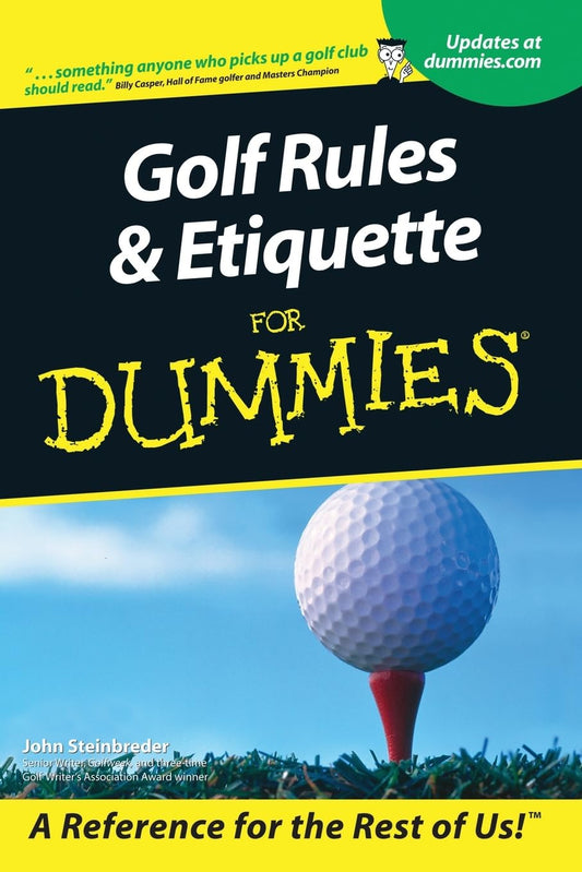 Golf Rules and Etiquette For Dummies - 630