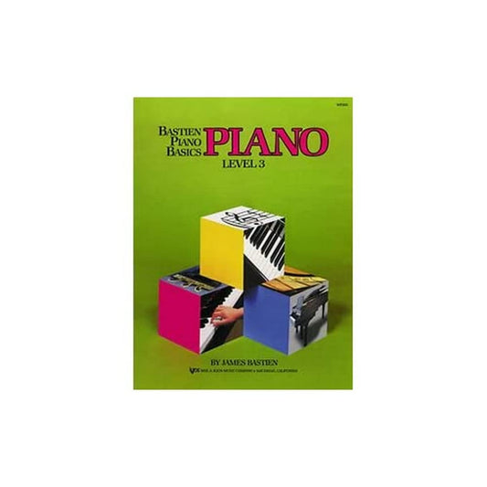 WP203 - Bastien Piano Basics - Piano Level 3 - 9633