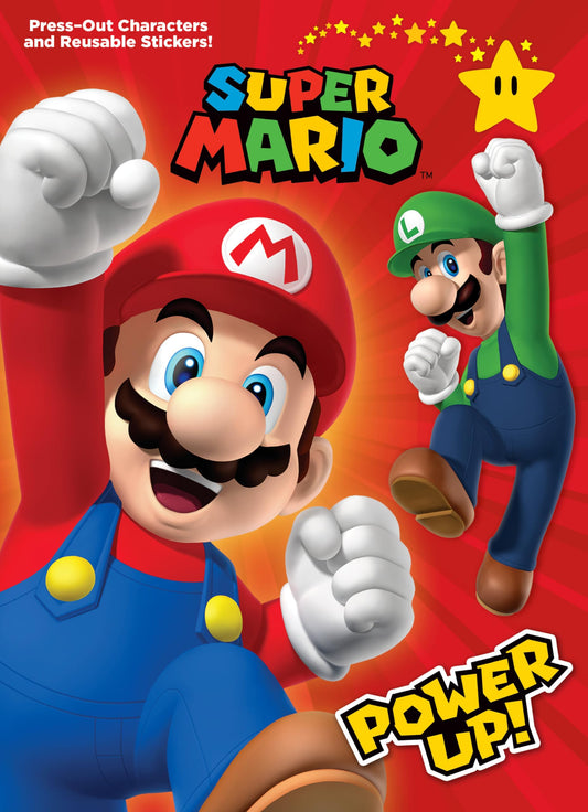 Super Mario: Power Up! (Nintendo®): Press-Out Characters and Reusable Stickers! - 3938