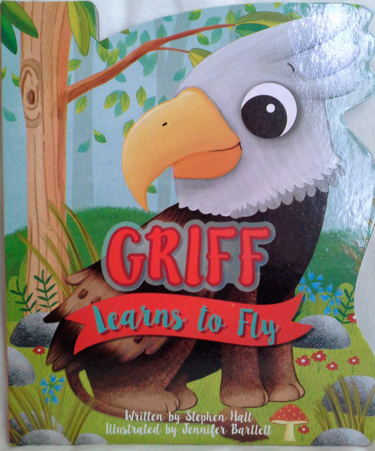 Greenbrier Griff Learns to Fly Illustrated Children's Board Book - 6801