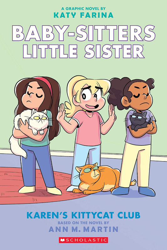 Karen's Kittycat Club: A Graphic Novel (Baby-Sitters Little Sister #4) (4) (Baby-Sitters Little Sister Graphix) - 6092