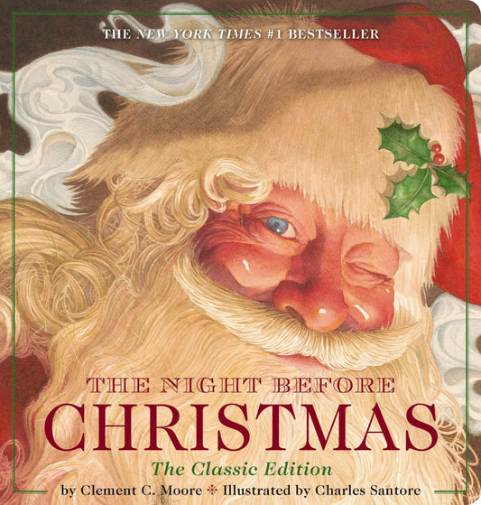 The Night Before Christmas Oversized Padded Board Book: The Classic Edition (Celebrate The Holiday Season with a Family Tradition) (Oversized Padded Board Books) - 7990