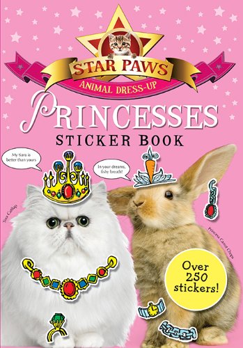Princesses Sticker Book (Star Paws Animal Dress Up) - 9378