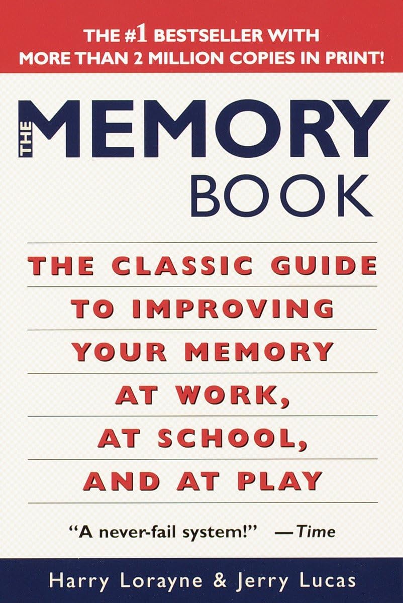 The Memory Book: The Classic Guide to Improving Your Memory at Work, at School, and at Play - 1957