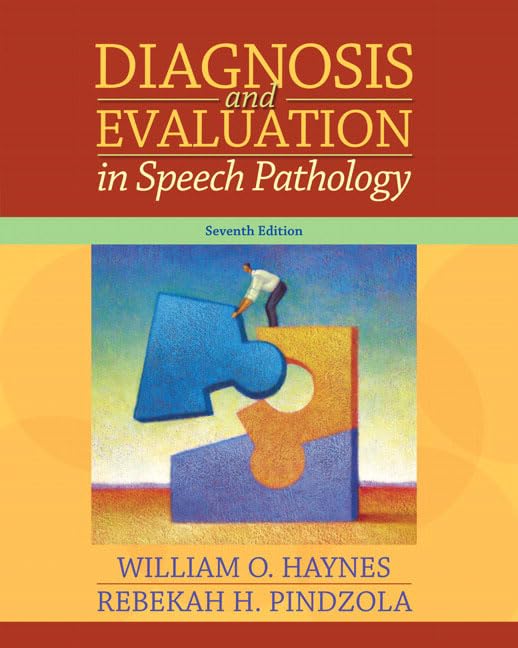 Diagnosis and Evaluation in Speech Pathology - 1190