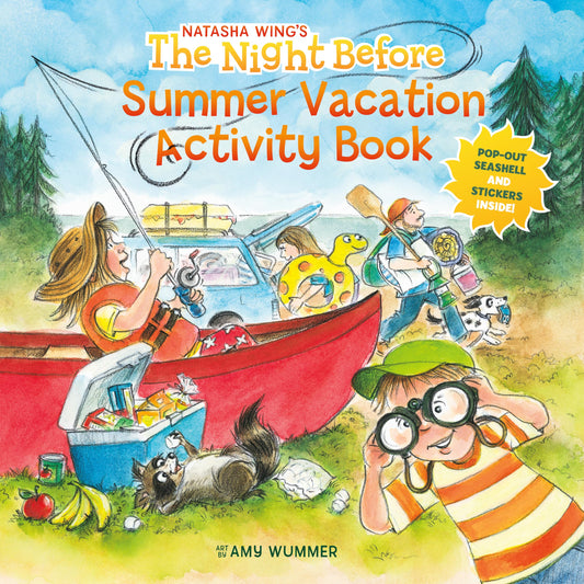 The Night Before Summer Vacation Activity Book - 5289