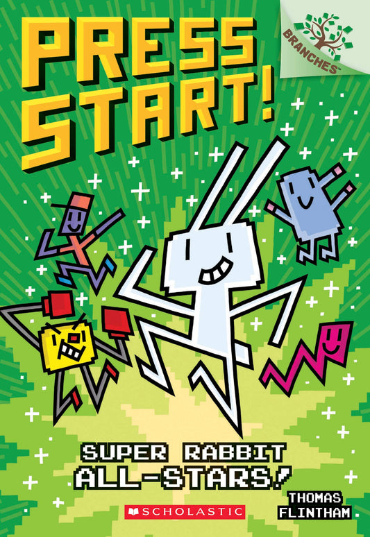 Super Rabbit All-Stars!: A Branches Book (Press Start!) - 1461